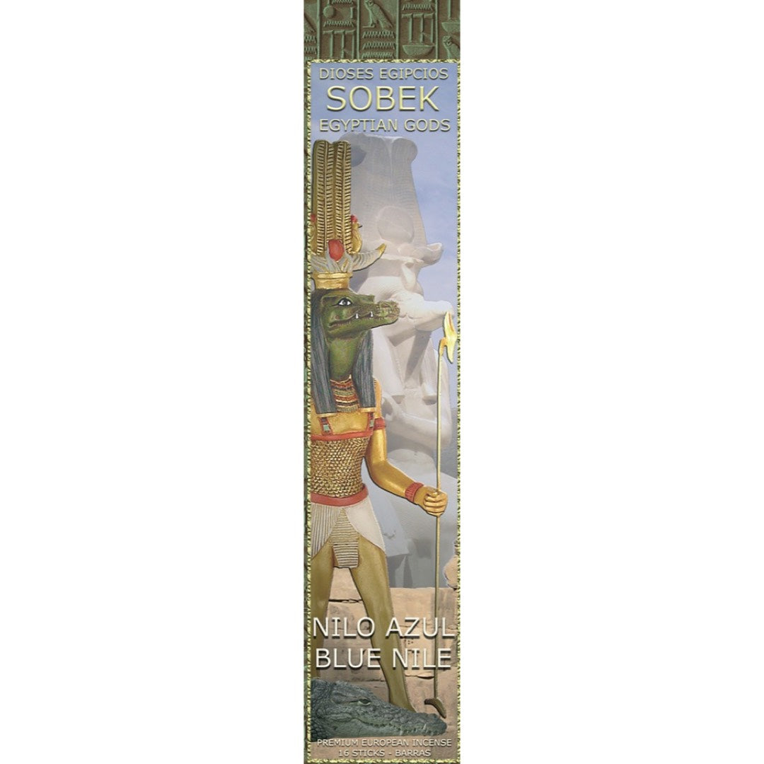 Sobek Blue Nile Papyrus Lotus Egyptian Incense Sticks by Flaires - 3 PACK