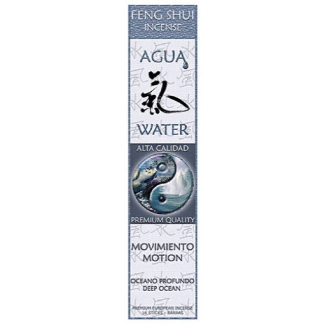 Water Motion Movement Feng Shui Incense Sticks Seaweed Musk by Flaires - 3 PACK