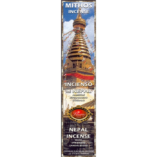 Nepali Tibetan Temple Spikenard Sandalwood Relaxation Incense Sticks by Flaires - 3 PACK