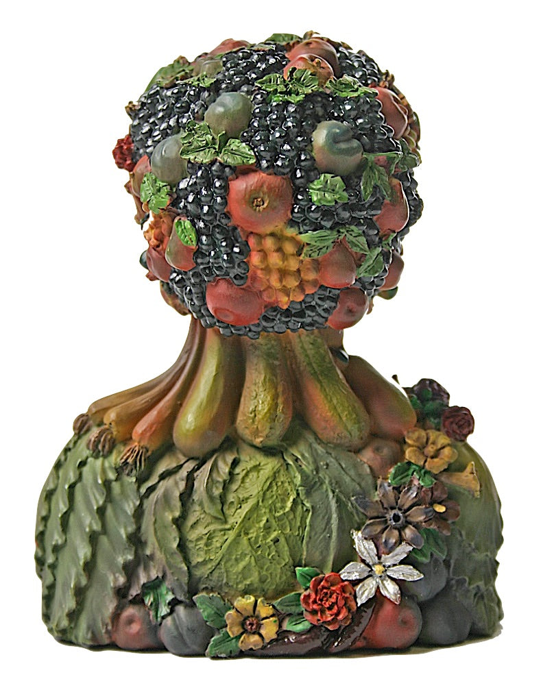 Vertumnus Portrait Made from Fruits and Vegetables Statue by Arcimboldo