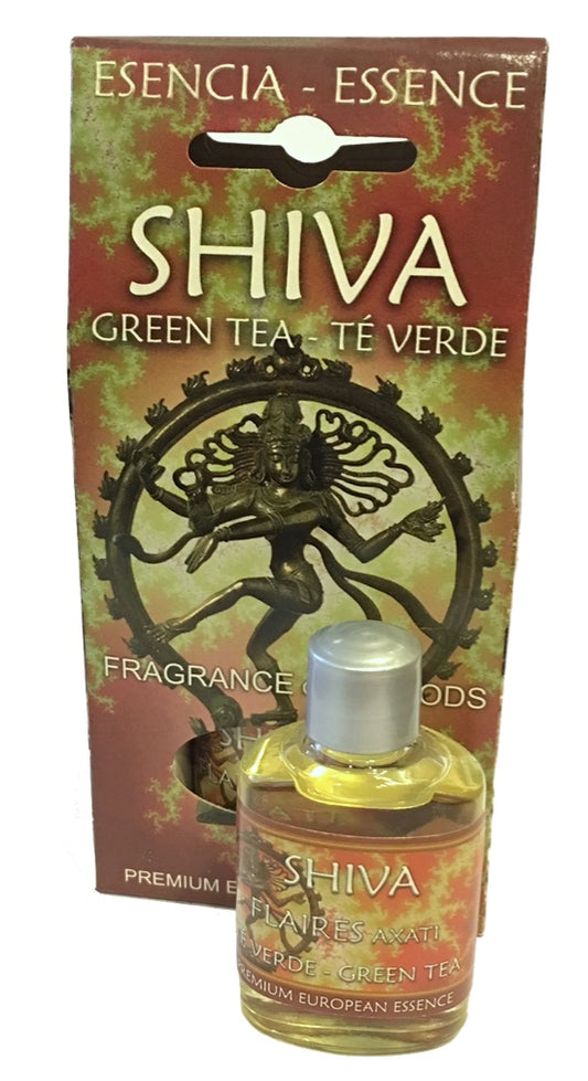 Shiva Green Tea with Floral Accents Essential Fragrance Oils by Flaires 15ml