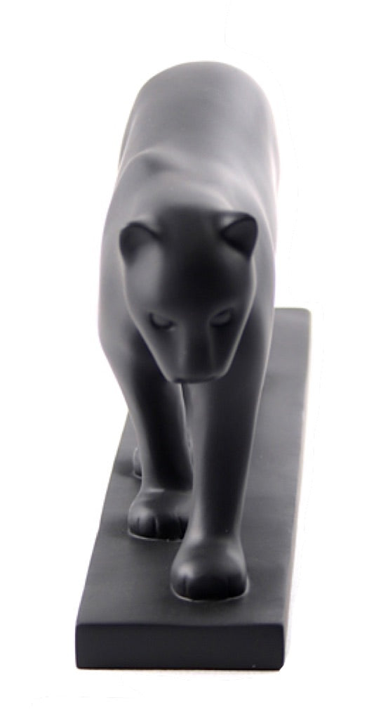 Pompon Black Panther Walking Statue