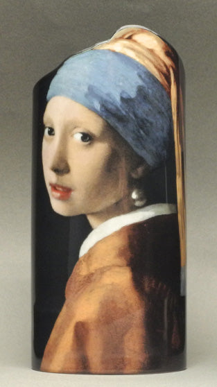 Vermeer Girl with Pearl Earring Ceramic Vase